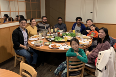 20191220 - First dinner party in San Diego at Phuong Trang Restaurant - Roger, Molly, Casey, Ratul, Tirtho, Hanh-Phuc, Zuny, Silvie, Min.